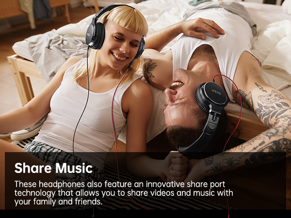 Wired Over Ear Headphones