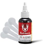 Hunters Specialties Buck Bomb Synthetic Doe 'N Estrus Liquid w/Wicks | Deer Buck Lure Hunting Pri...