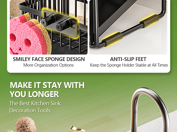 sink caddy kitchen sink organizer