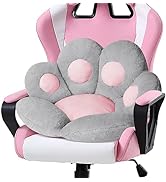 Ditucu Cat Paw Cushion Kawaii Chair Cushions 27.5 x 23.6 inch Cute Stuff Seat Pad Comfy Lazy Sofa...