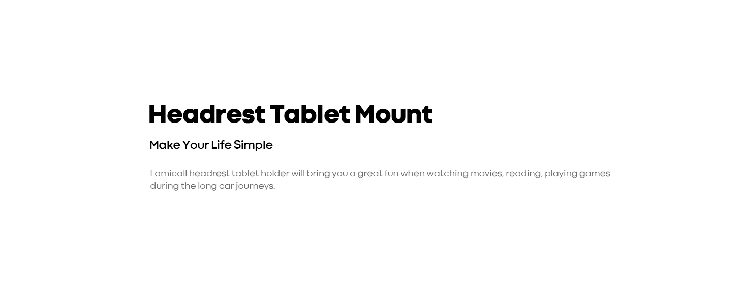 car tablet holer headrest