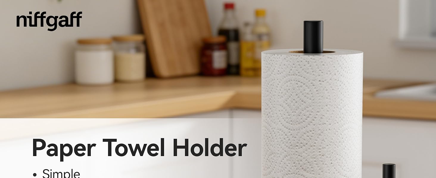 niffgaff Paper Towel Holder