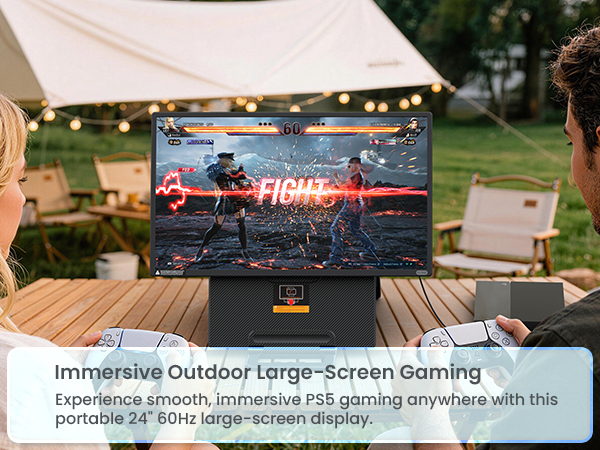 Outdoor Large Screen Gaming