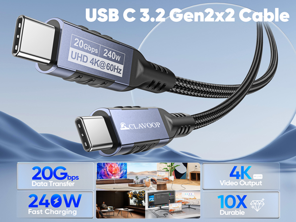 usb c 3.2 gen 2 cable