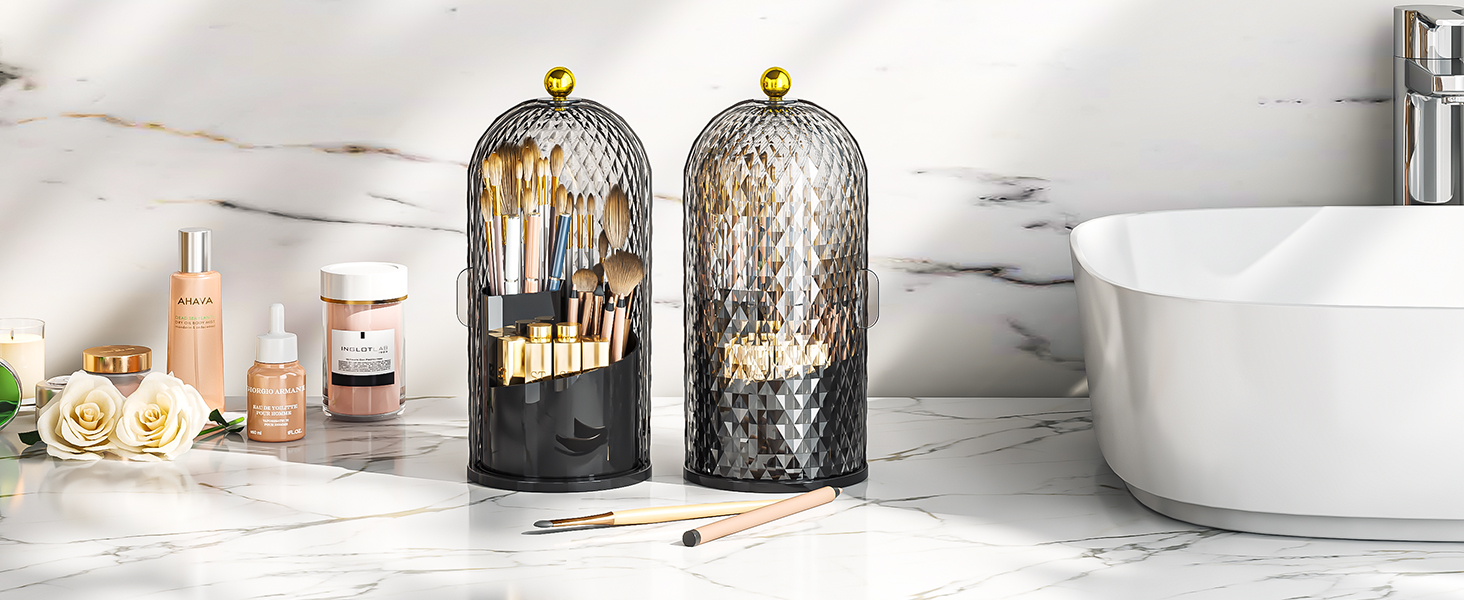 makeup brush holder dustproof