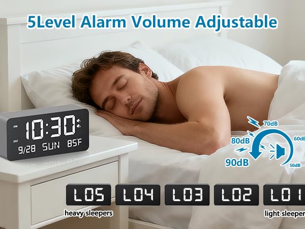 bedside clock