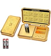 GRAM PRES Digital Pocket Gram Scale 300g x 0.01g Accuracy, Small Mini High Precision Gold Scale D...