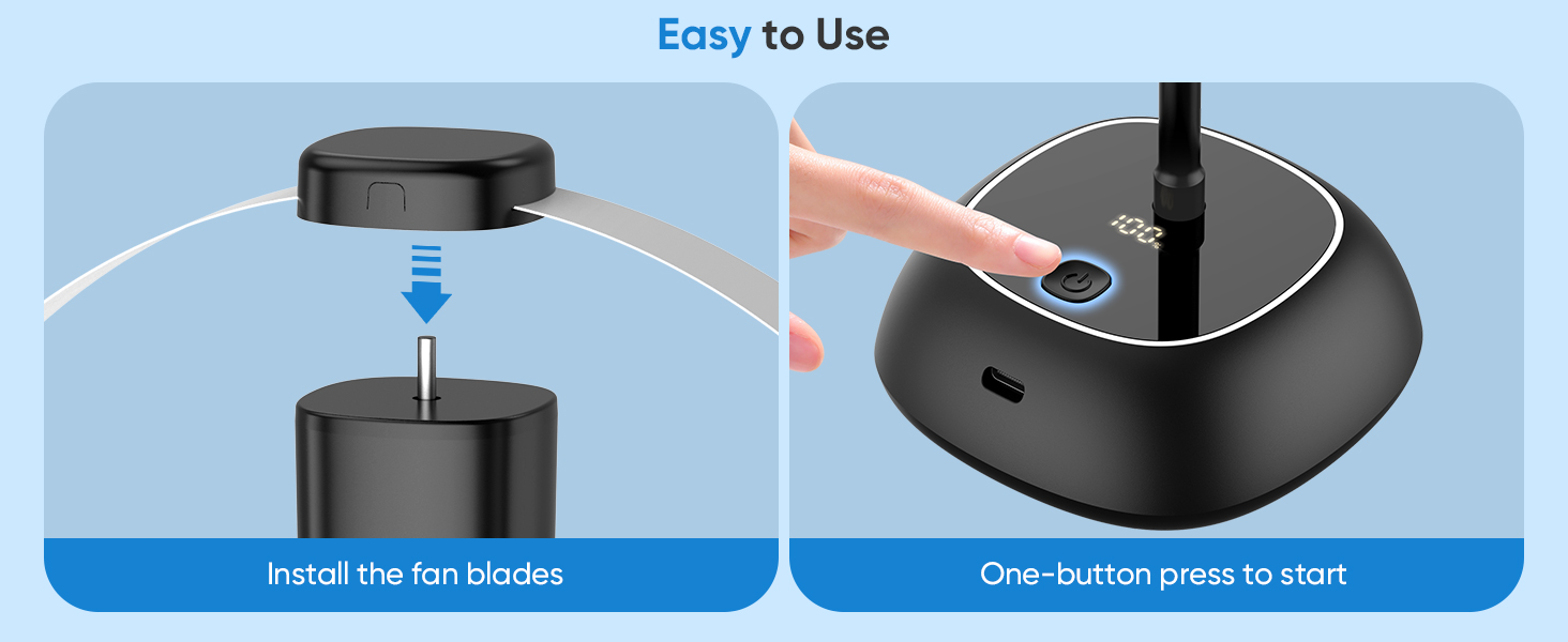 fly fans for tables