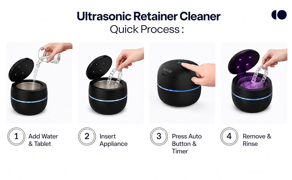 Retainer Cleaner quick process