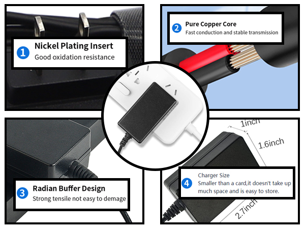 15V 3A Power Supply AC DC Adapter