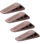 Fursafe&amp;Q Rubber Door Stopper Wedge with Holder - Child-Safe Stackable Door Stops for Bottom of D...