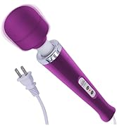 YEVIOR Wired Powerful Handheld Back Massager with 10 Pulse Settings, Personal Total Body Therapy ...