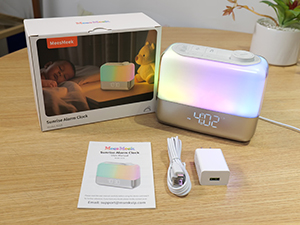 night light alarm clock