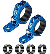 BRCOVAN 2PCS UTV Whip Flag Mounts, Solid Aluminum Alloy Whip Light Mount, Off-Road LED Light Bar ...