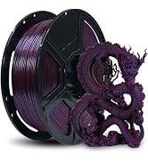 FLASHFORGE 3D Printer Filament, Chameleon PLA Color Shift Filament 1.75mm, Changes Color with Lig...