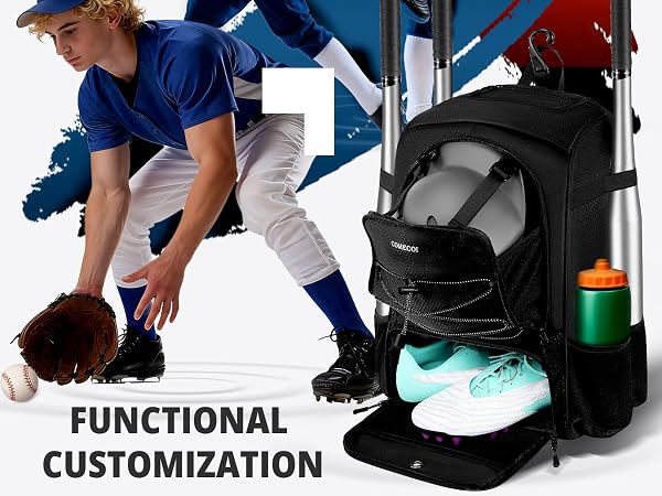 baseball bag softball bag baseball backpack youth baseball bag