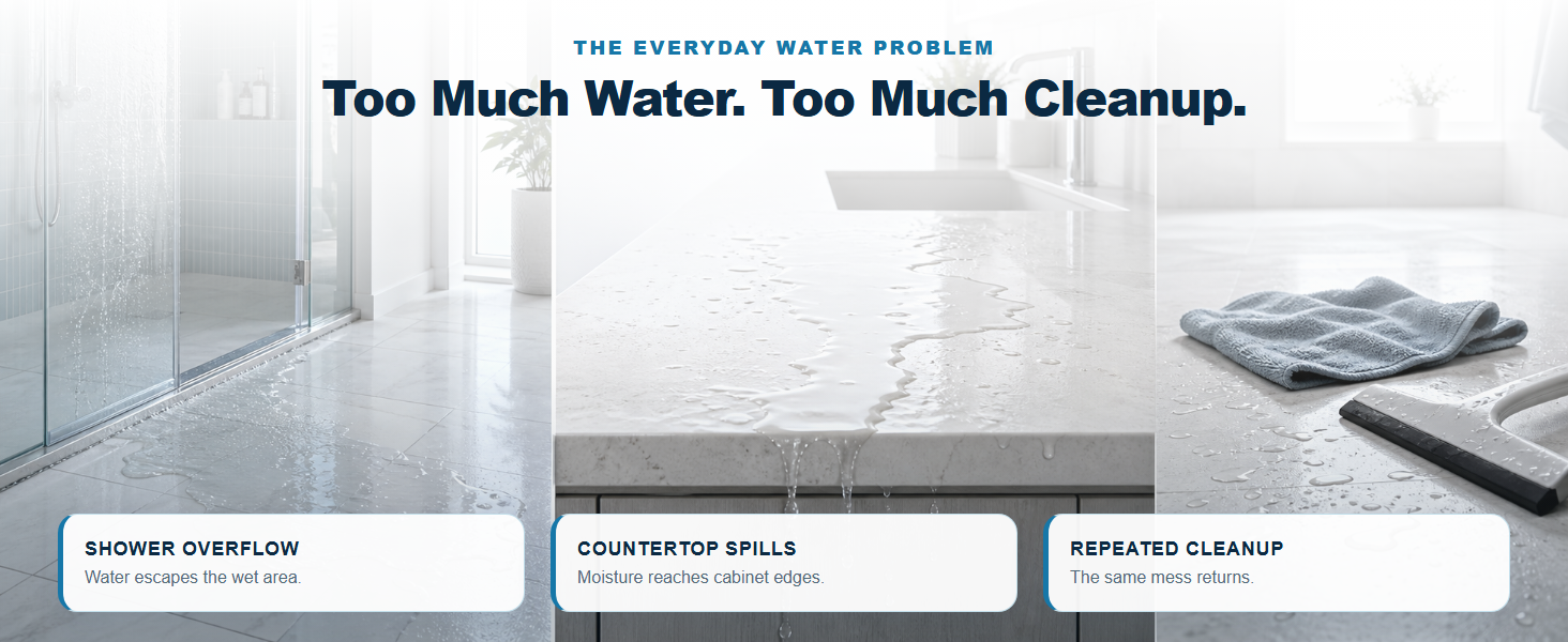 Too Much Water. Too MuchCleanup.