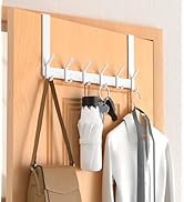 CHAUNCEY HOME Over The Door Hooks Hanger with Extended Arms for Hanging, J7U, Perfectly Fits US S...