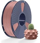 SUNLU Real Wood Fiber PLA Filament, Neatly Wound PLA 3D Printer Filament 1.75mm Dimensional Accur...