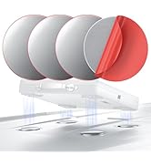 for Starlink Mini/Gen 3 Magnetic Mount Plate, 4 Pack Adhesive Metal Plates Magnetic Pads for Star...