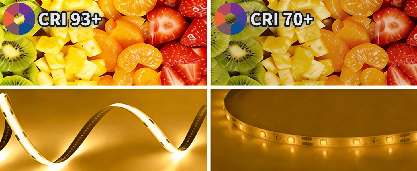 warm white strip lights