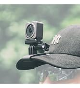 SOH Baseball Hat Clip Mount Baseball Cap Clamp Quick Release Mount Compatible with GoPro Hero 13 ...