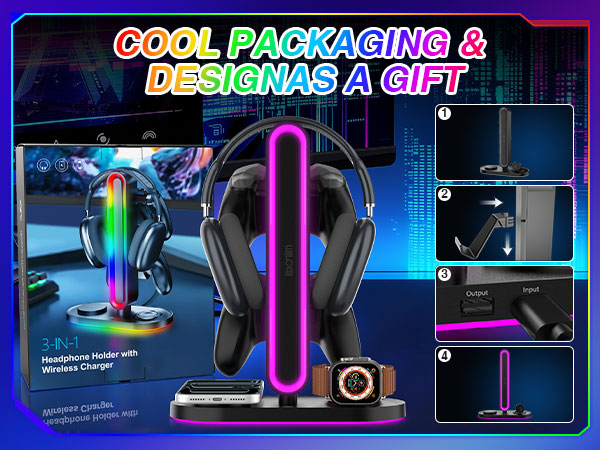 Headphone Stand Controller Holder Gaming Gift