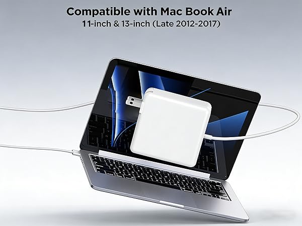 60W Charger for MacBook Pro, Charger Replacement for Mac Pro/air 11/13 Inch