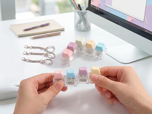 Clicky Keycap Fidget Set