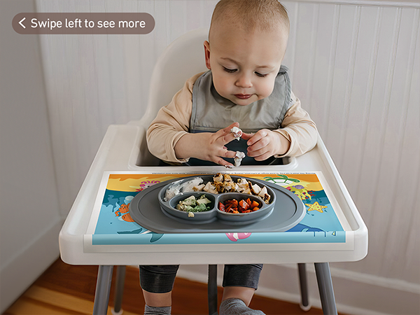 Disposable Placemats for Baby