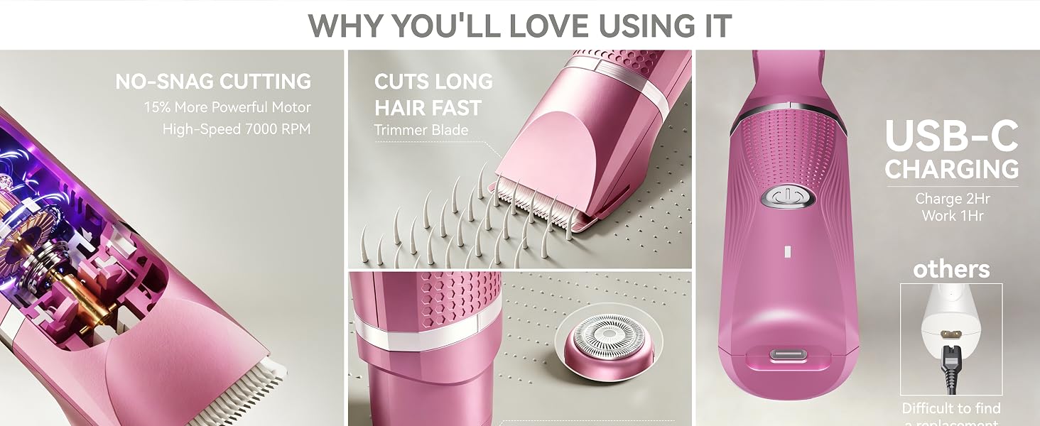 bikini trimmer features
