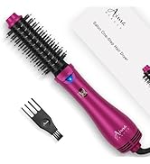 Aima Beauty One Step Hair Dryer &amp; Volumizing Hot Air Brush, Ceramic Straightener Brush, Curler &amp; ...