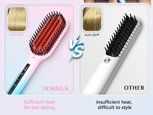 B071 hair straightener brush