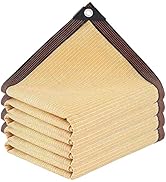 Shade Cloth - Pergola Sun Shade 90% Outdoor Shade Fabric with Grommets for Pergola Cover Patio Ga...