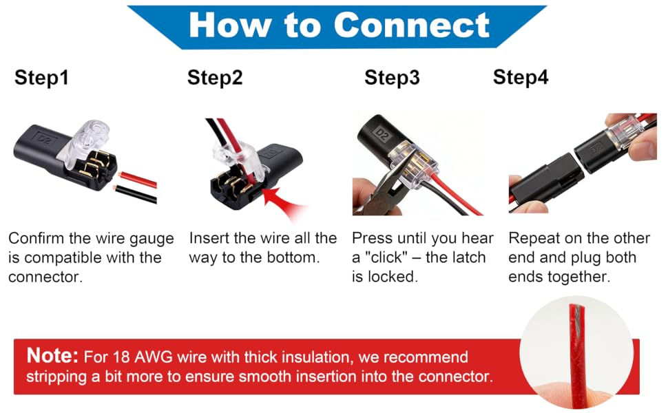 Low-Voltage Audio Equipment Wire Connectors