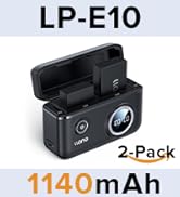 LP-E10 2pack battey charger set