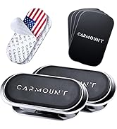 CARMOUNT F1 Dashboard Car Mount | Magnetic Phone Holder for Car, Ultra Strong 8X N52 Magnets, 360...