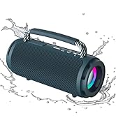 ZSYQVGS Portable Bluetooth Speaker with HD Sound, Wireless Bluetooth 5.3, 32W Dual Speaker, 36H P...