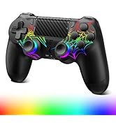Puiseno Wireless Controller for PS-4, Dual Vibration Game Joystick/Motion Sensing/Touchpad/Speake...