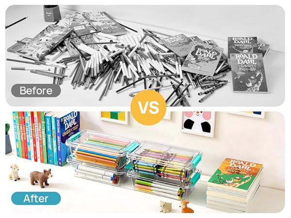 Clear Pencil Box