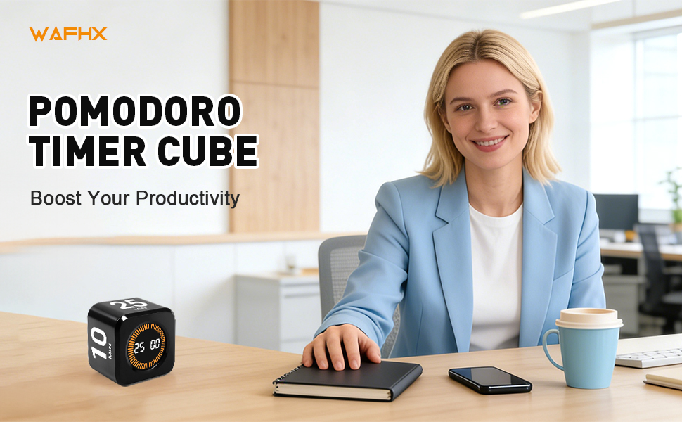 WAFHX Pomodoro Timer Cube: Boost Your Productivity