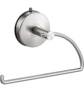 DGYB Suction Cup Hand Towel Ring Brushed Nickel Hand Towel Holder for Bathroom Wall SUS 304 Stain...