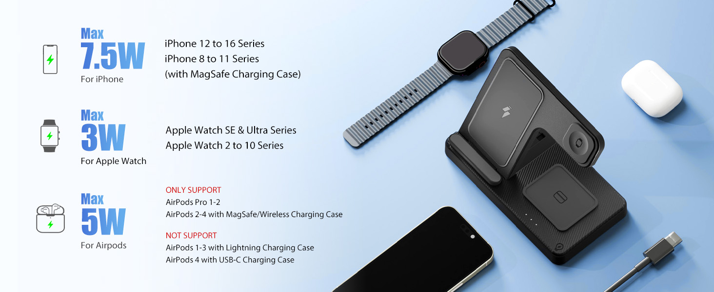 3 in 1 charging station apple