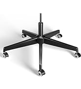 Sytopia Office Chair Base Replacement Bundles, Heavy Duty 352LBs, Reinforced to Repair Swivel Gam...