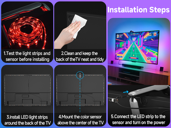 led lights for tv