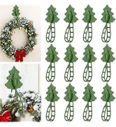 XANGNIER Christmas Garland Hooks for Mantle,Reusable Silicone Garland and Stocking Mantel Holders...