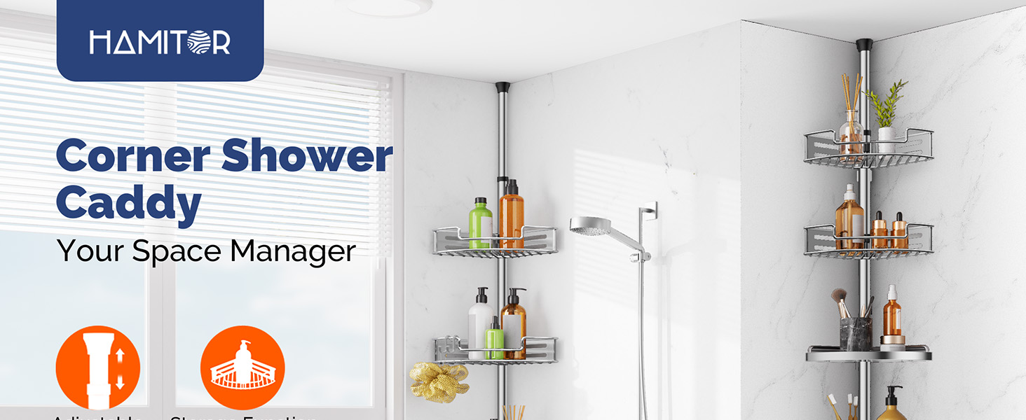 corner shower caddy