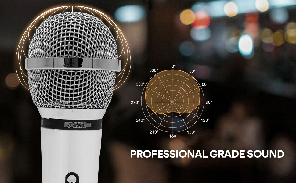 microphone for singing, wired microphone, dynamic microphone, mic, singing microphone