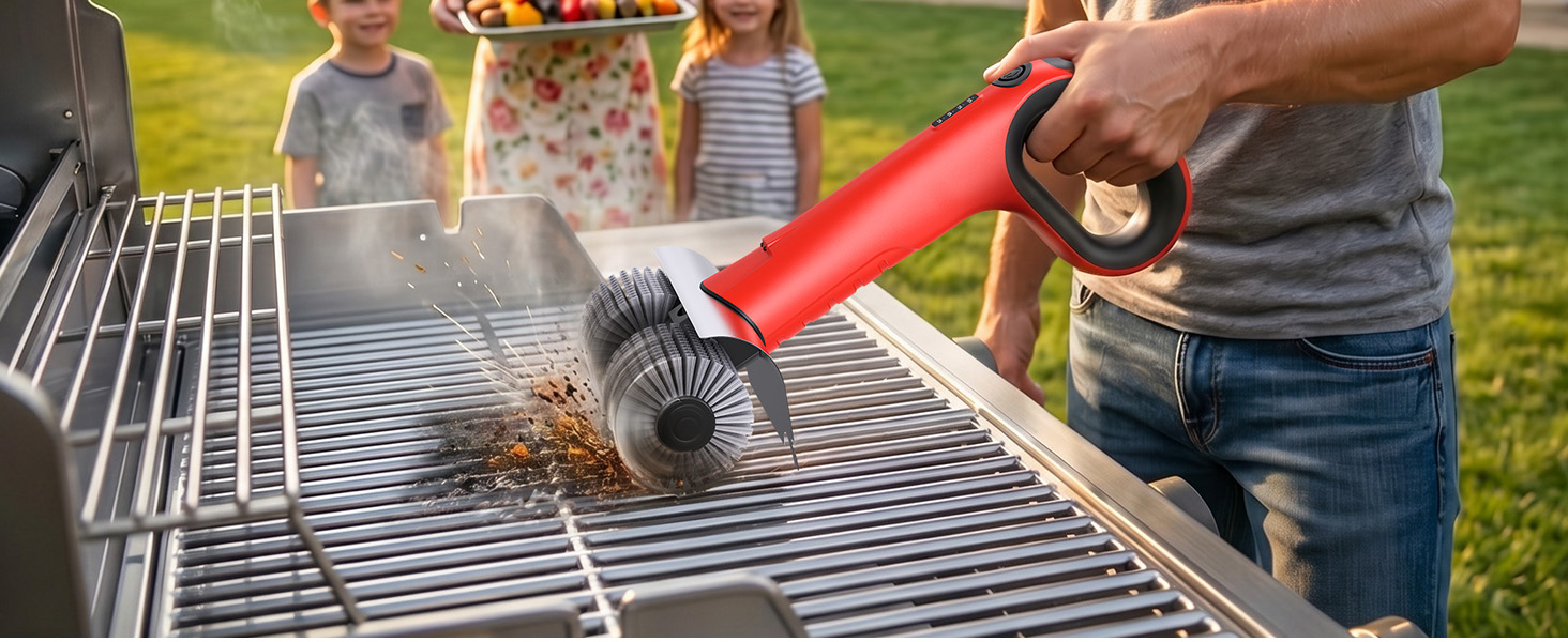 electric grill brush