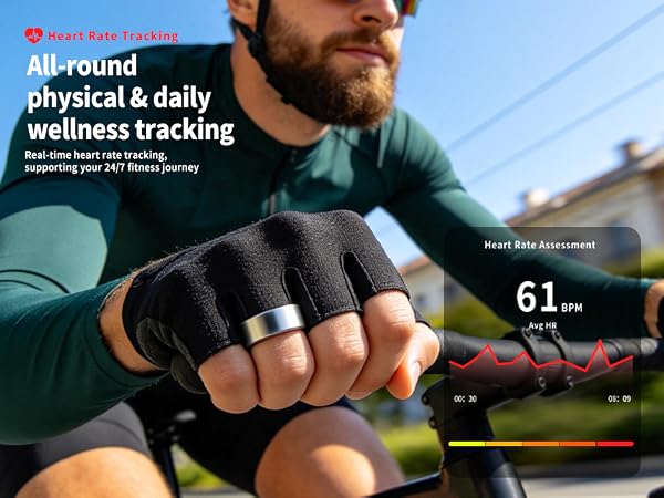 smart ring women fitness health men step tracker sleep anillo inteligente mujer anillos